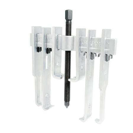 Urrea 10 ton straight jaw puller set 12pc without metal box 4234